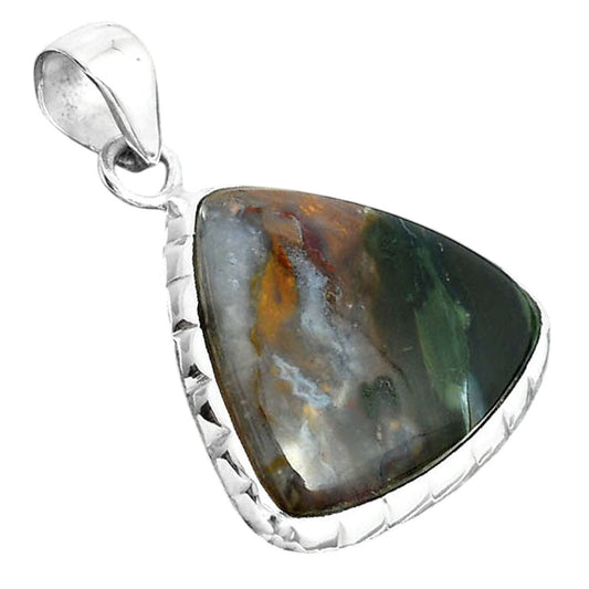 Natural Purple Cow Jasper Pendant P-1110 SDP156690