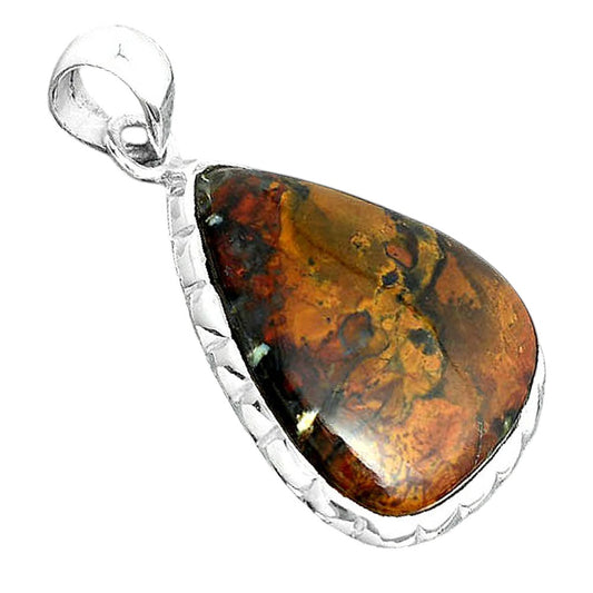 Natural Purple Cow Jasper Pendant P-1110 SDP156691