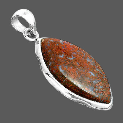 Natural Red Moss Agate Pendant P-1110 SDP156702