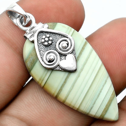 Natural Saturn Chalcedony Pendant P-1388 SDP156711