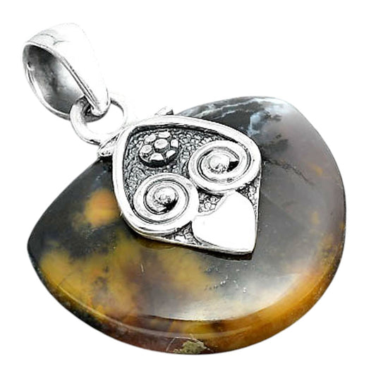Natural Amethyst Sage Agate - Nevada Pendant P-1388 SDP156714