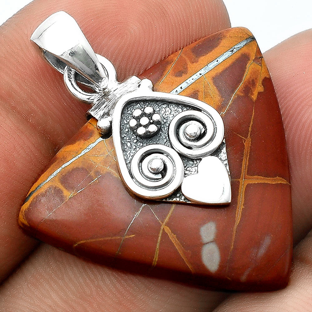 Natural Noreena Jasper Pendant P-1388 SDP156716