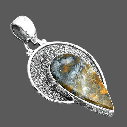 Natural Indian Blanket Jasper Pendant P-1401 SDP156739