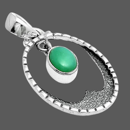 Natural Chrysoprase - Australia Pendant P-1629 SDP156740