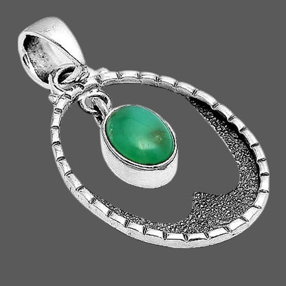 Natural Chrysoprase - Australia Pendant P-1629 SDP156742
