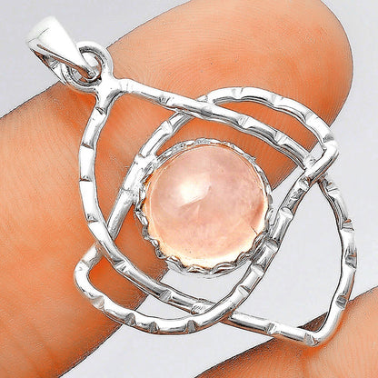 Natural Rose Quartz - Madagascar Pendant P-1370 SDP156764