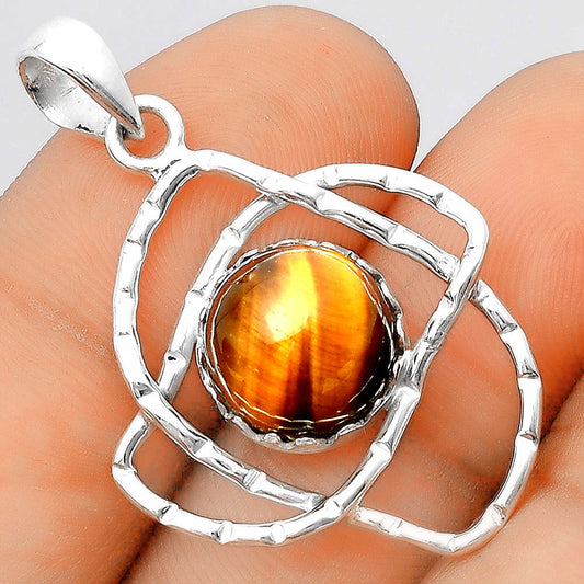Natural Tiger Eye - Africa Pendant P-1370 SDP156771