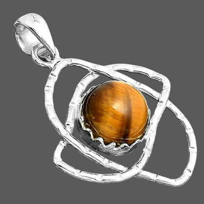 Natural Tiger Eye - Africa Pendant P-1370 SDP156771