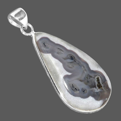 Natural Tube Moss Agate Pendant P-1001 SDP156797