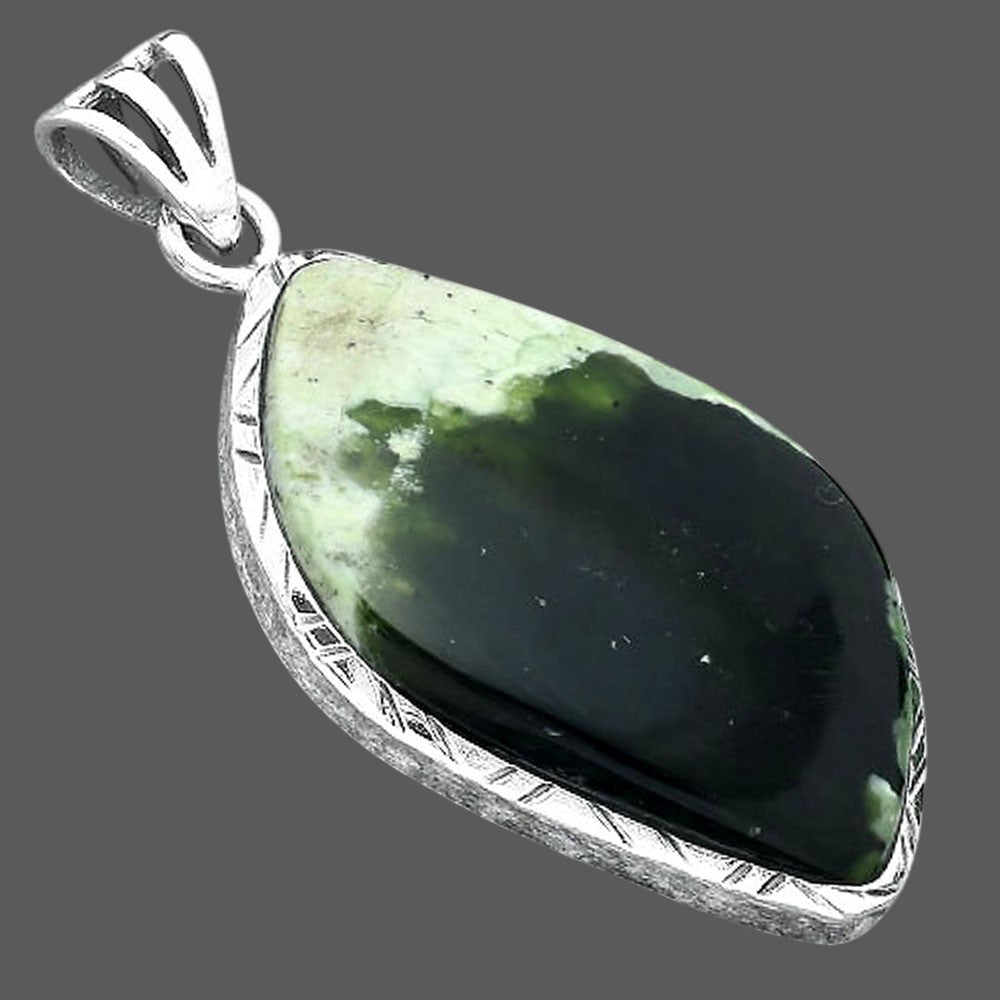 Natural Chrome Chalcedony Pendant P-1079 SDP156812