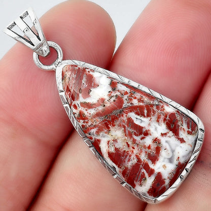 Natural Rosetta Picture Jasper Pendant P-1079 SDP156815