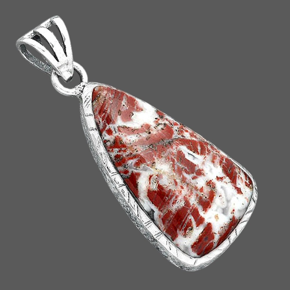 Natural Rosetta Picture Jasper Pendant P-1079 SDP156815