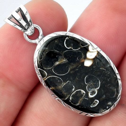 Natural Turtella Jasper - USA Pendant P-1079 SDP156816