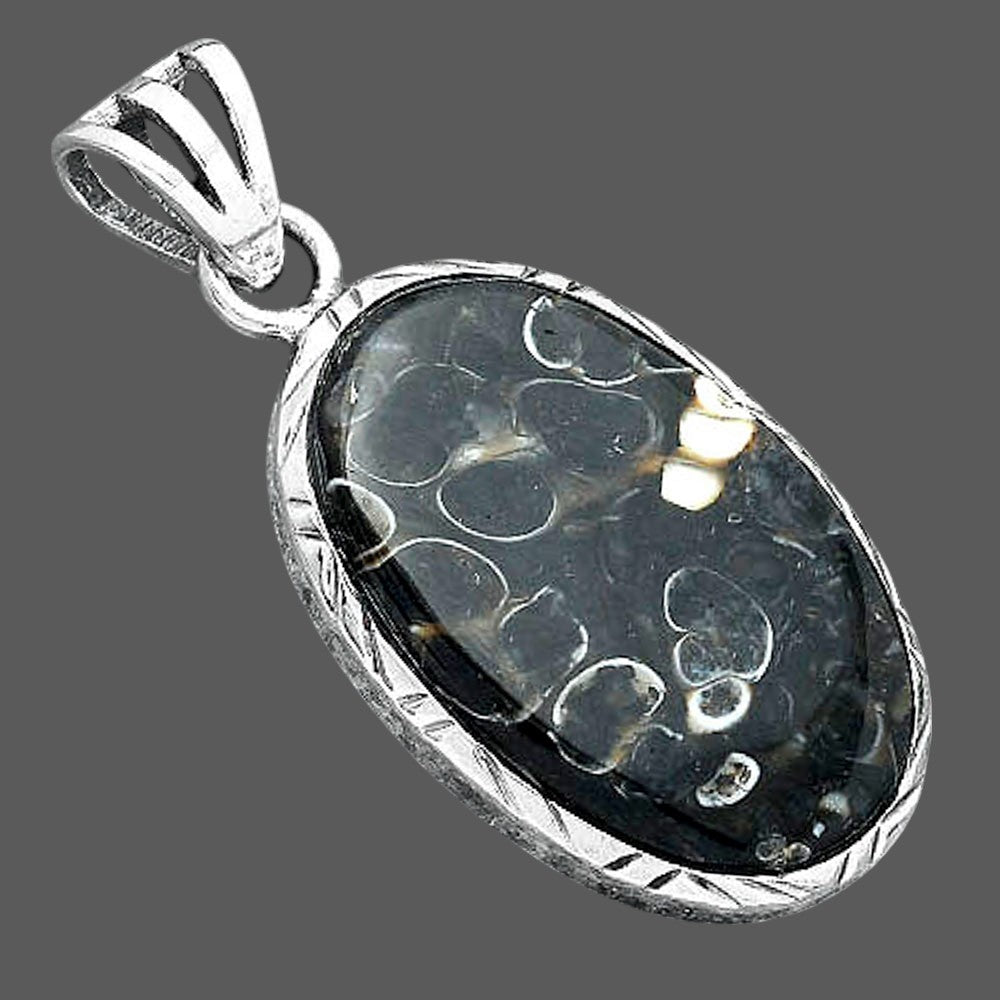 Natural Turtella Jasper - USA Pendant P-1079 SDP156816