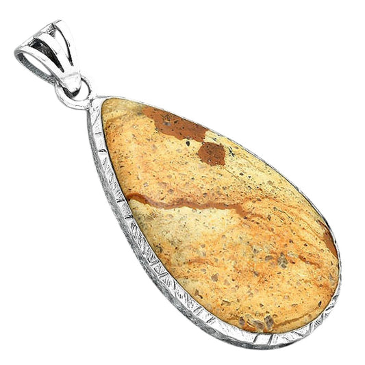 Natural Picture Jasper Pendant P-1079 SDP156817