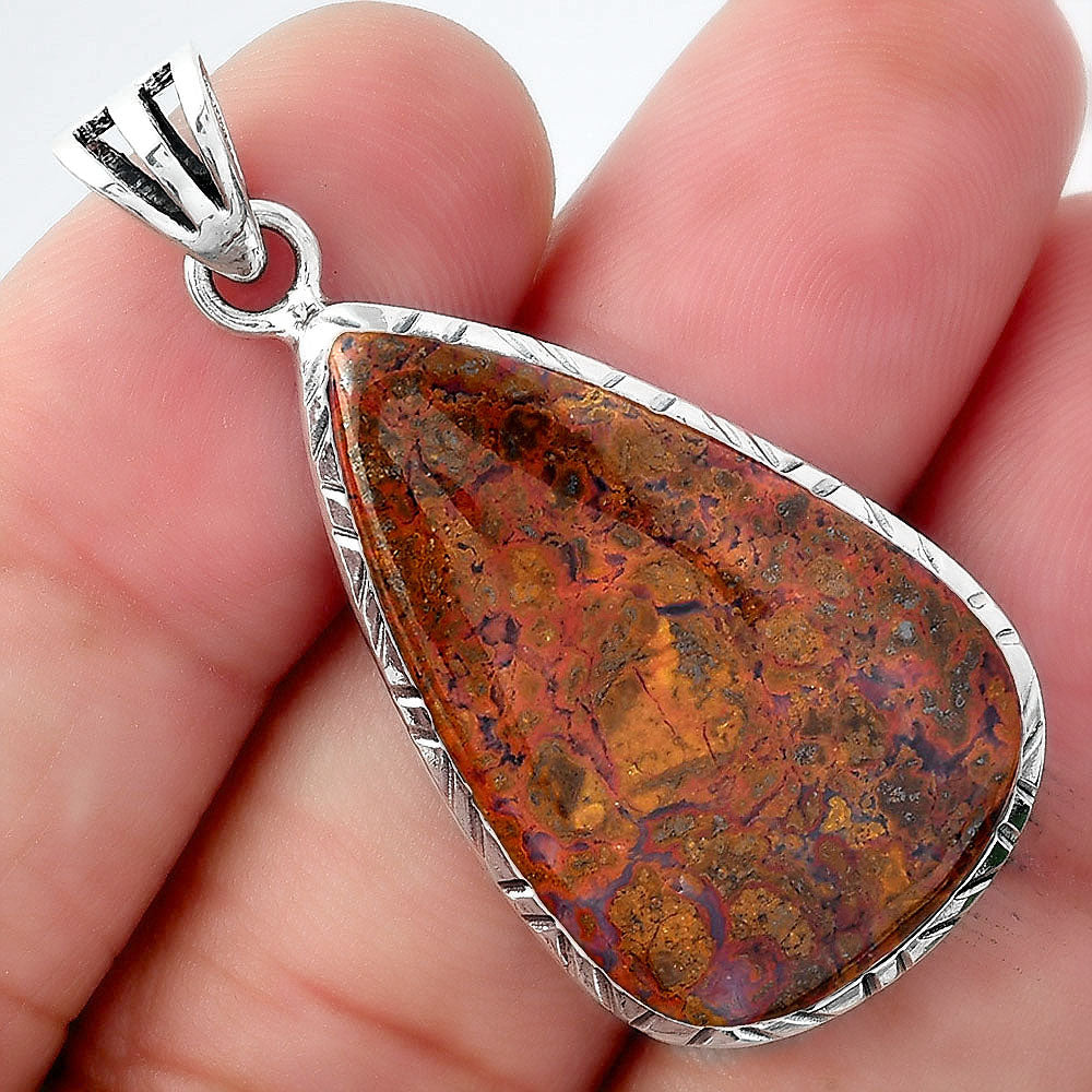 Natural Rare Cady Mountain Agate Pendant P-1079 SDP156823