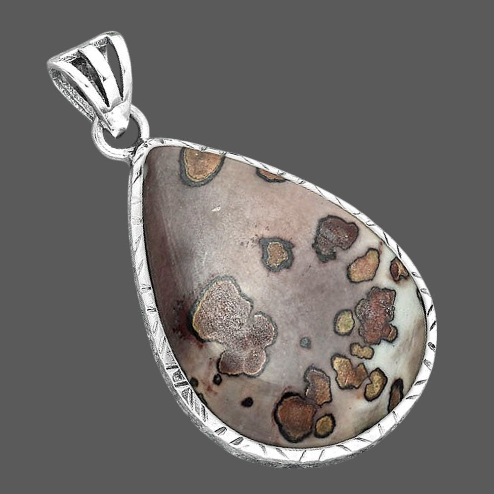 Natural Coffee Bean Jasper Pendant P-1079 SDP156826