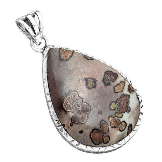 Natural Coffee Bean Jasper Pendant P-1079 SDP156826