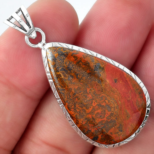 Natural Rare Cady Mountain Agate Pendant P-1079 SDP156828
