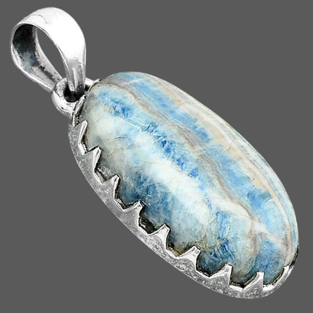 Natural Blue Scheelite - Turkey Pendant P-1325 SDP156834