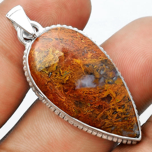 Natural Rare Cady Mountain Agate Pendant P-1371 SDP156837