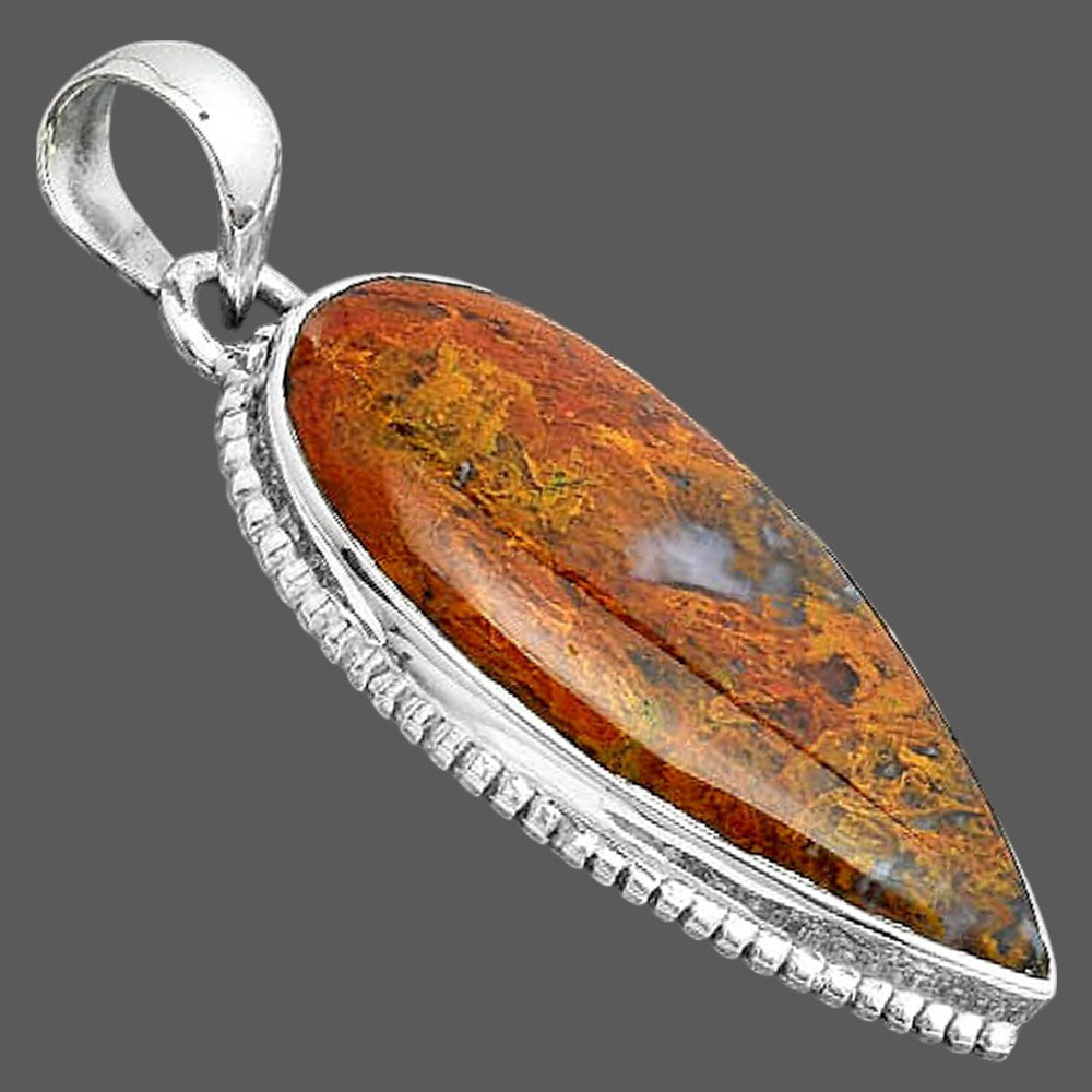 Natural Rare Cady Mountain Agate Pendant P-1371 SDP156837