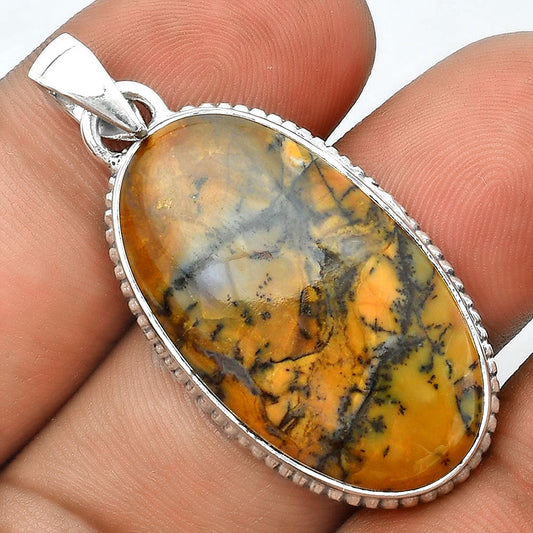 Natural Amethyst Sage Agate - Nevada Pendant P-1371 SDP156839