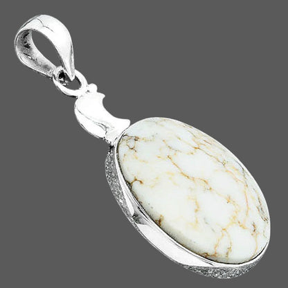 Crescent Moon - Wild Horse Jasper Pendant P-1368 SDP156858