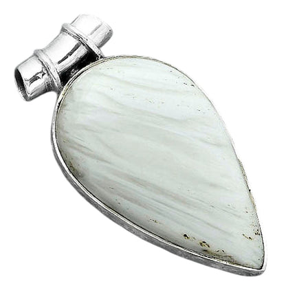 Natural White Scolecite Pendant P-1304 SDP156874