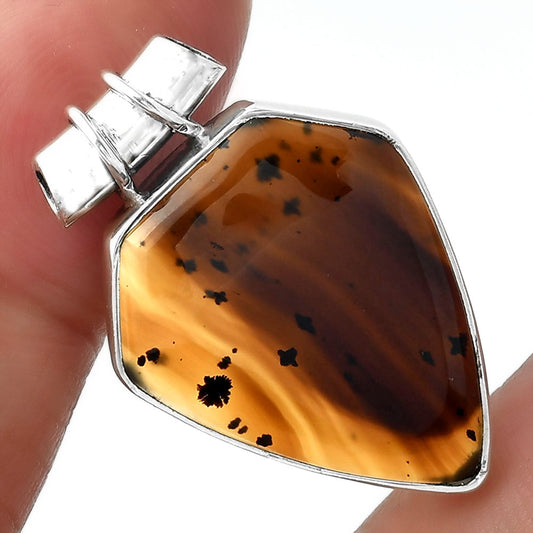 Natural Montana Agate - USA Pendant P-1304 SDP156880
