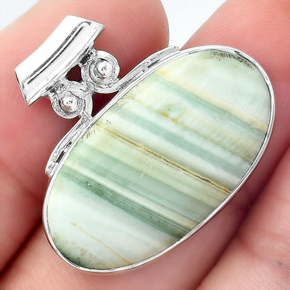 Natural Saturn Chalcedony Pendant P-1597 SDP156948