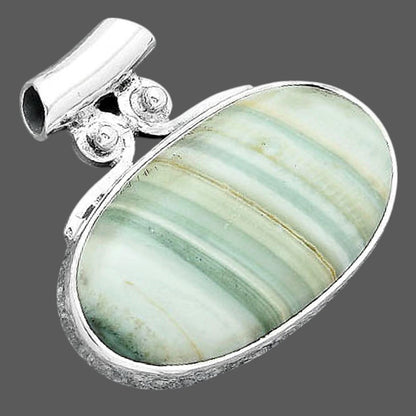 Natural Saturn Chalcedony Pendant P-1597 SDP156948