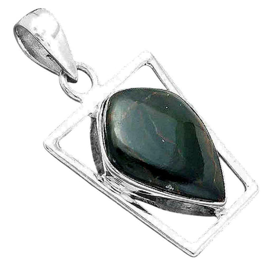 Natural Turkish Rainforest Chrysocolla Pendant P-1502 SDP156960