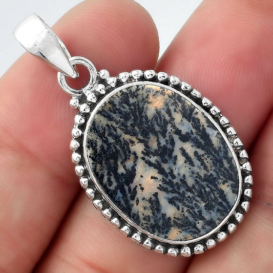 Natural Russian Honey Dendrite Opal Pendant P-1052 SDP156992