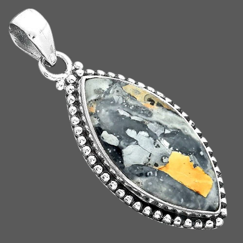 Natural Maligano Jasper - Indonesia Pendant P-1052 SDP156999