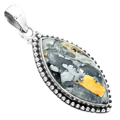 Natural Maligano Jasper - Indonesia Pendant P-1052 SDP156999