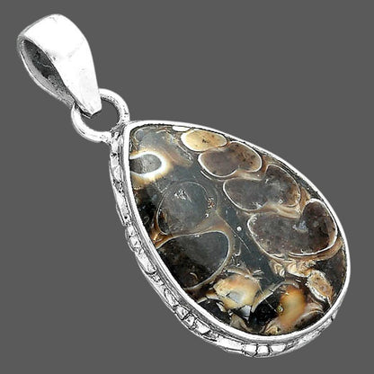 Natural Turtella Jasper - USA Pendant P-1135 SDP157037