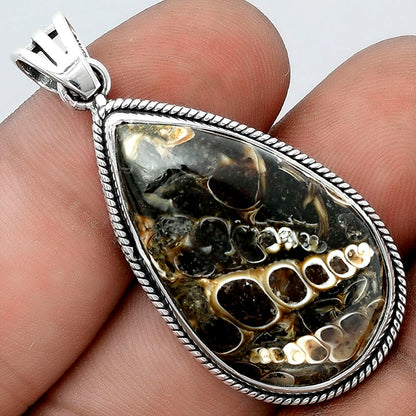 Natural Turtella Jasper - USA Pendant P-1056 SDP157047