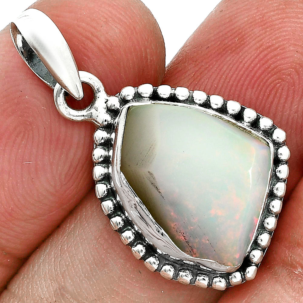 Natural Ethiopian Opal Rough Pendant P-1052 SDP157150