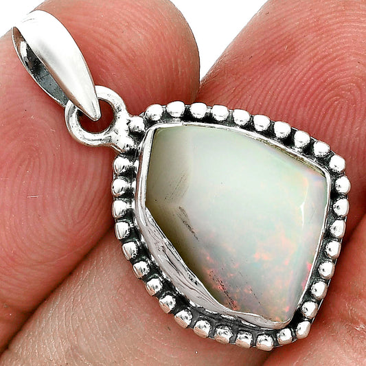 Natural Ethiopian Opal Rough Pendant P-1052 SDP157150