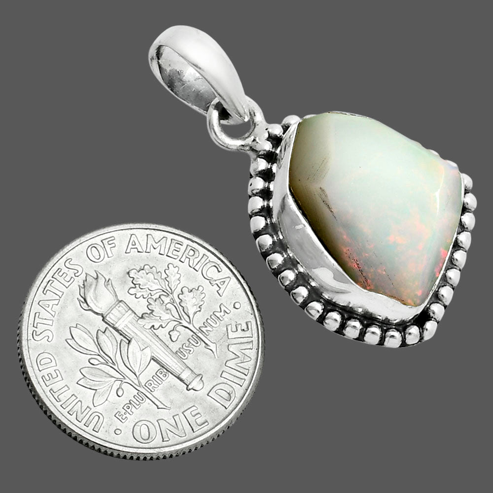 Natural Ethiopian Opal Rough Pendant P-1052 SDP157150