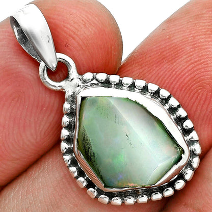 Natural Ethiopian Opal Rough Pendant P-1052 SDP157158