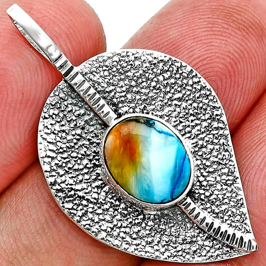 Spiny Oyster Turquoise - Arizona Pendant P-1218 SDP157385