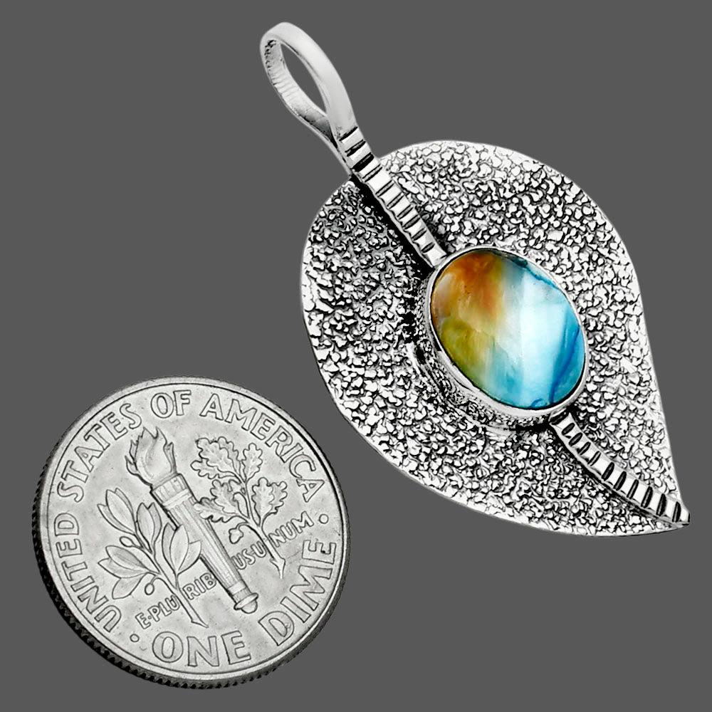 Spiny Oyster Turquoise - Arizona Pendant P-1218 SDP157385