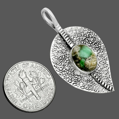 Natural Utah Variscite Pendant P-1218 SDP157406