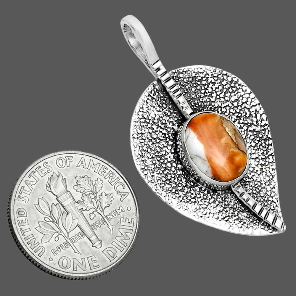 Spiny Oyster Turquoise - Arizona Pendant P-1218 SDP157409