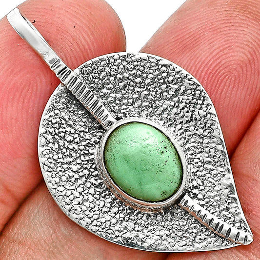 Natural Utah Variscite Pendant P-1218 SDP157412