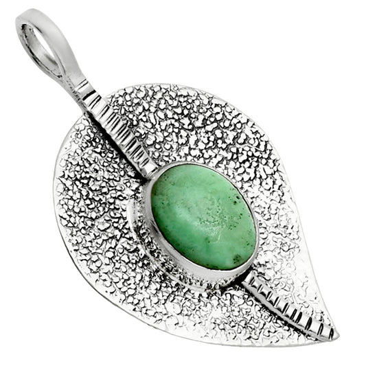 Natural Utah Variscite Pendant P-1218 SDP157412