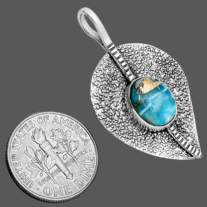 Spiny Oyster Turquoise - Arizona Pendant P-1218 SDP157417