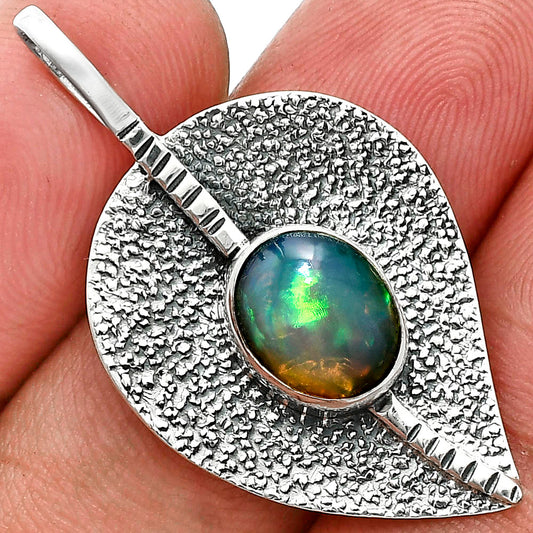 Natural Ethiopian Opal Pendant P-1218 SDP157427
